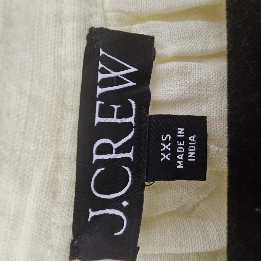J Crew Cabana‎ top in linen